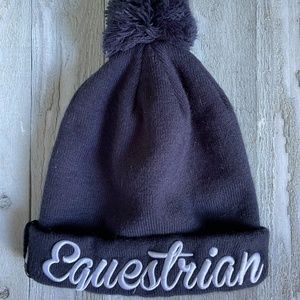 Winter knit EQUESTRIAN hat